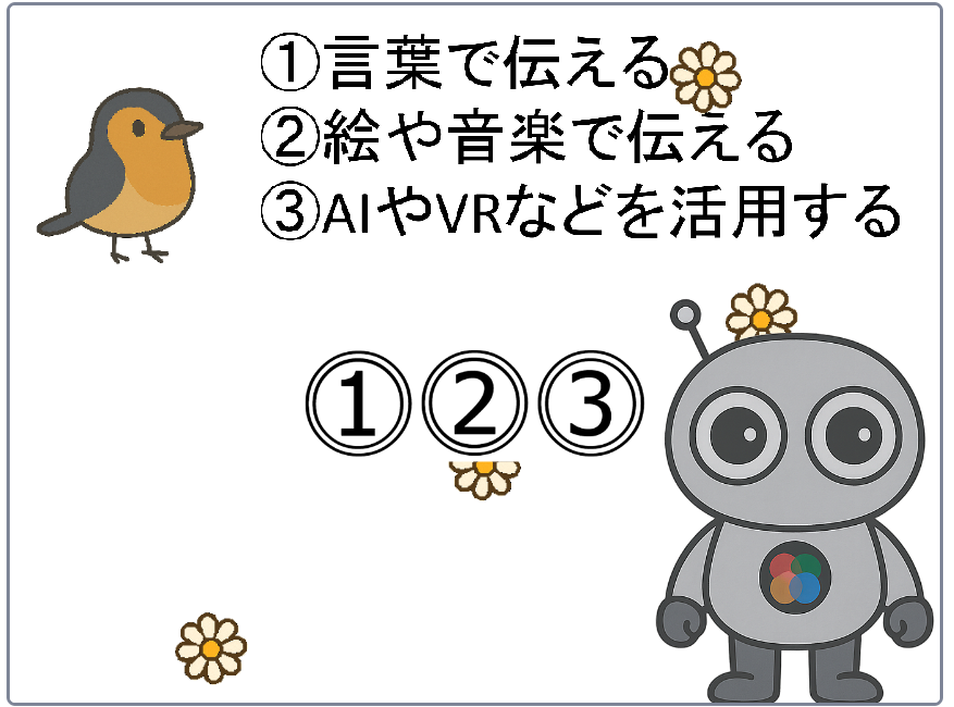 平和を伝える方法を選ぶ最後の問い